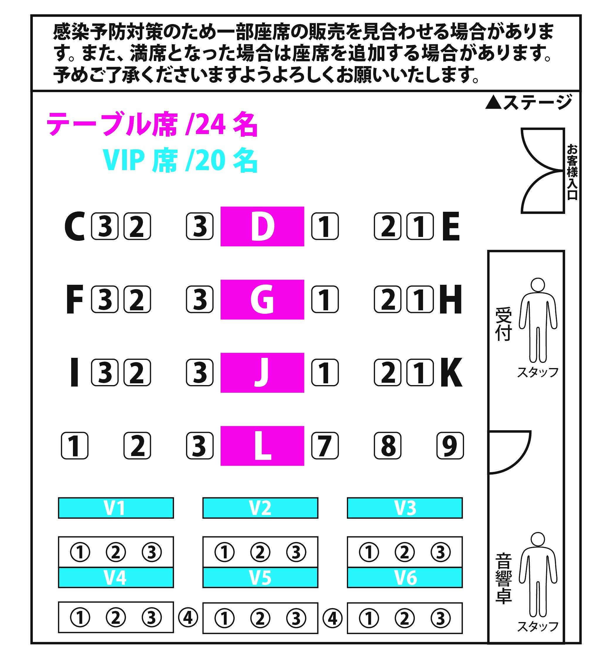 Bp座席表 R4 4 Osk日本歌劇団